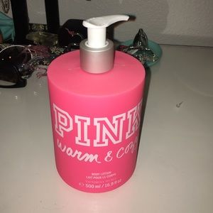 🍉Pink "warm and cozy" body lotion