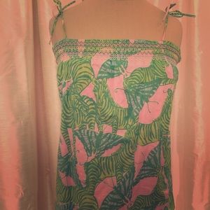 Lilly Pulitzer Top with Tie Tops