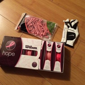 Preppy Pink Golf Accessories