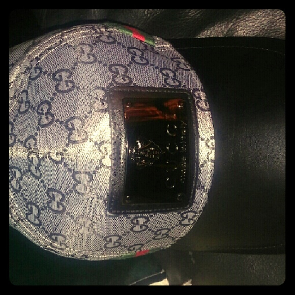 Gucci hat unisex leather unisize