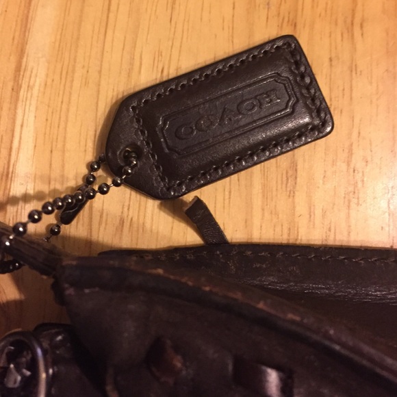 Authentic Vintage Brown Suede Coach Bag - Picture 3 of 4