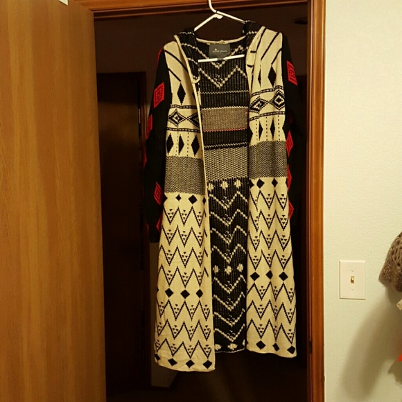 Open cardigan