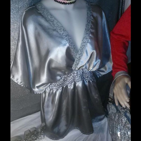 Beautiful silver top