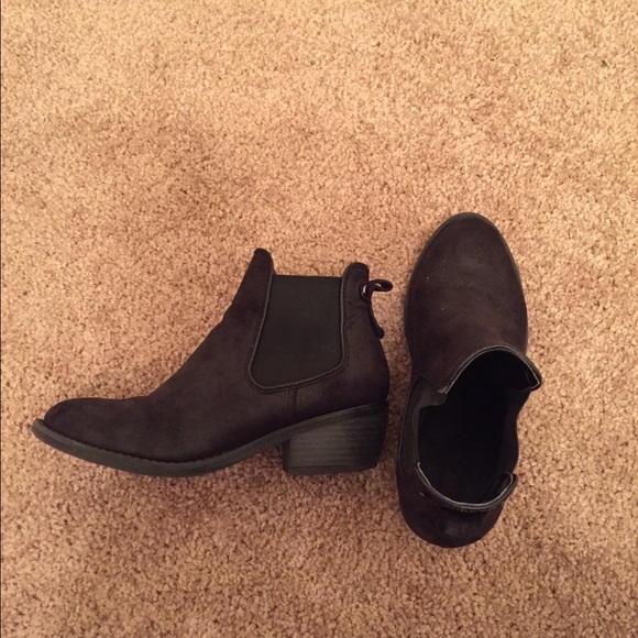 Black booties