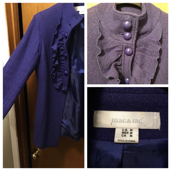 Mac & Jac Ruffle Jacket - Picture 2 of 4