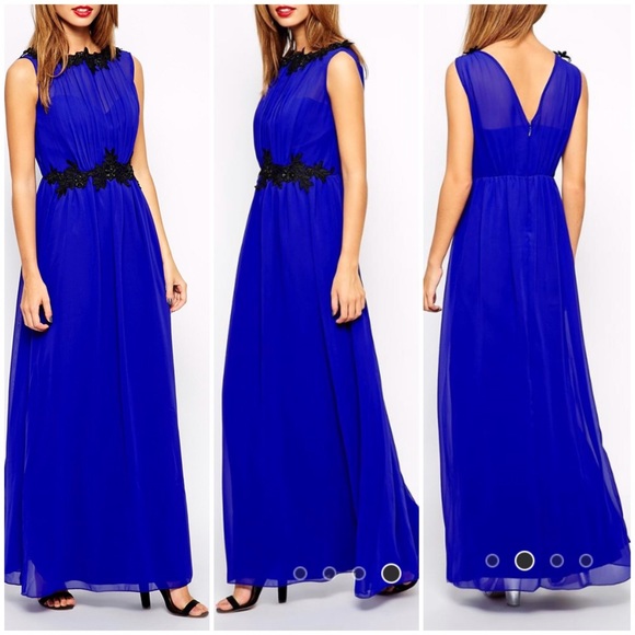 Little Mistress Dresses & Skirts - MOVING SALE❗️Cobalt Blue Maxi Dress Gown