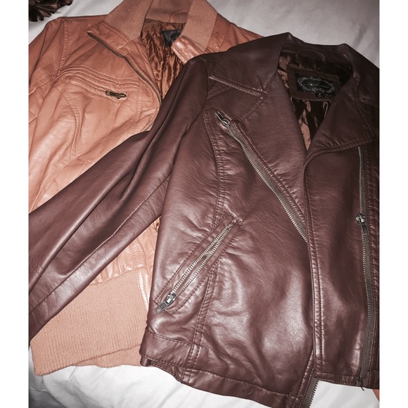 Leather jacket bundle of 2