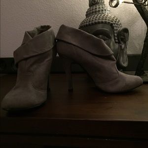 Gray Boot heels
