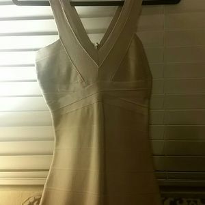 Bebe nude bodycon