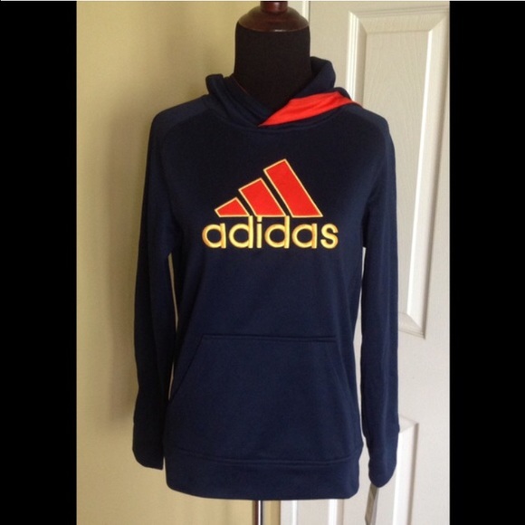 New BOYS ADIDAS SWEATSHIRT PULLOVER M MEDIUM 10/12 - Picture 8 of 8