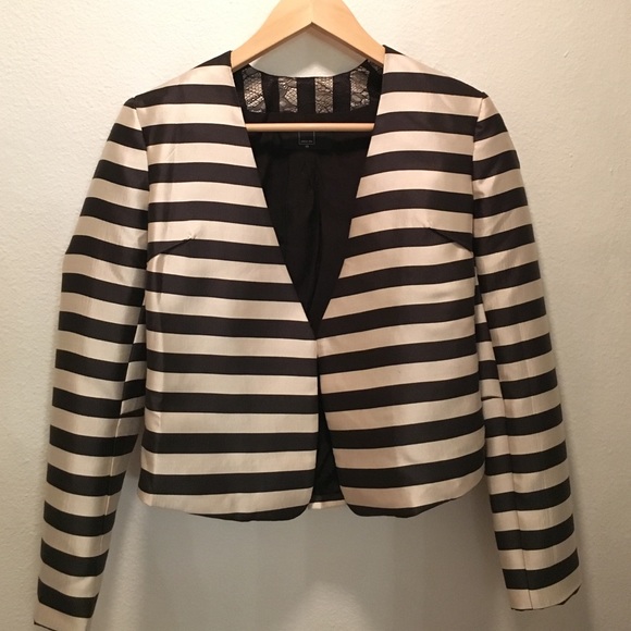 Dolce Vita structured striped blazer