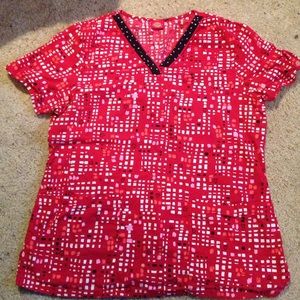 Womens scrub top
