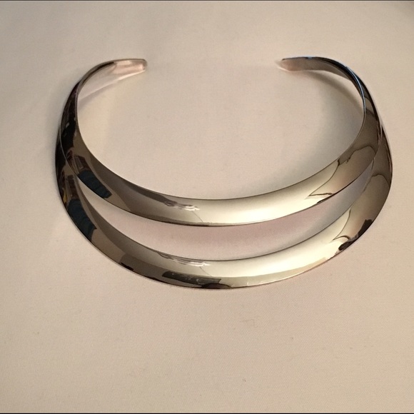 Silver Choker Necklace