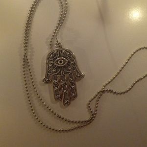 Hamsa necklace