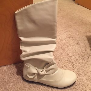 Off white boots size 5.5