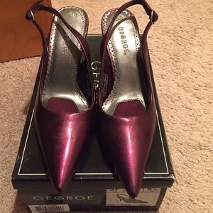 Size 5.5 patent leather heels