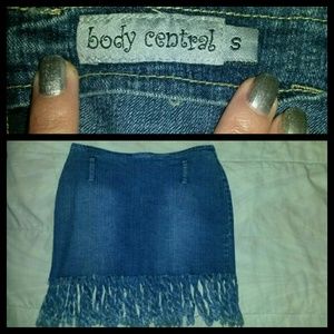 Body Central Denim Skirt