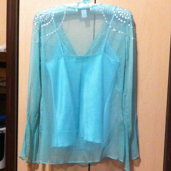 Gorgeous Laundry by Shelly Segal Silk Top - Picture 3 of 4