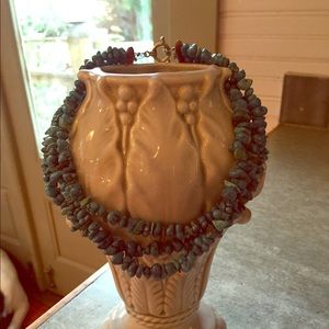 Handmade turquoise necklace