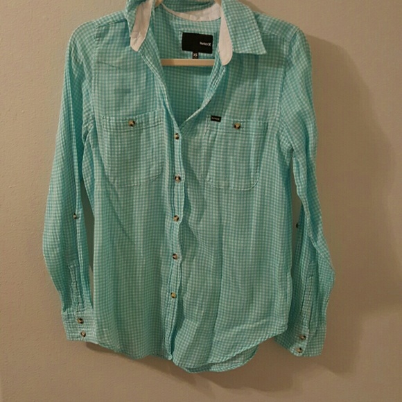 Teal Hurley Flannel