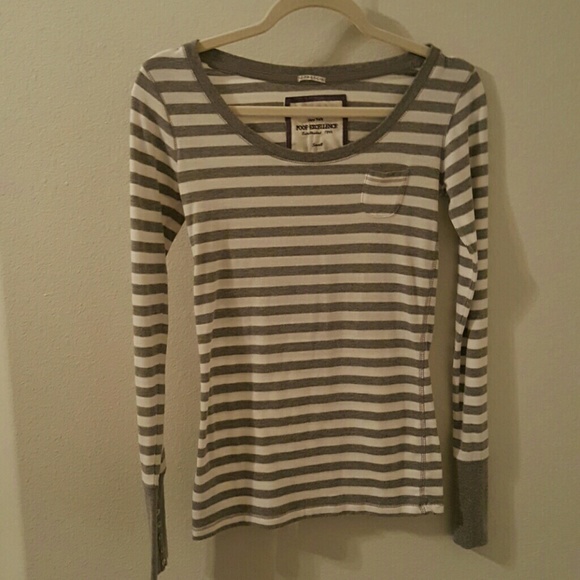 💥SALE💥 Grey striped sweater
