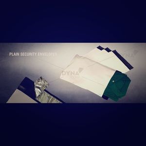 Plain security envelope for clothes 20 packs.