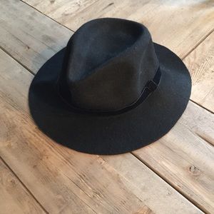Filipino Catarzi Italian Black Wool Hat