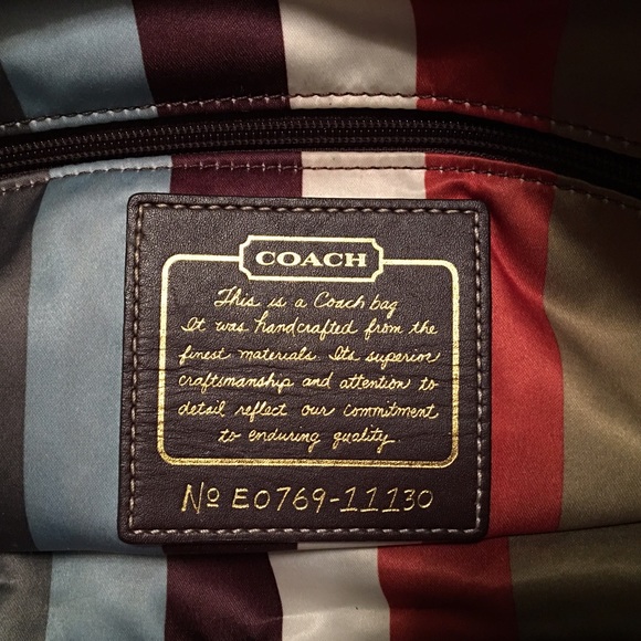 Vintage Coach Legacy Mandy Satchel Black Vachetta - Picture 2 of 4