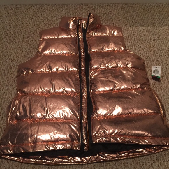 Material Girl Puffer Vest