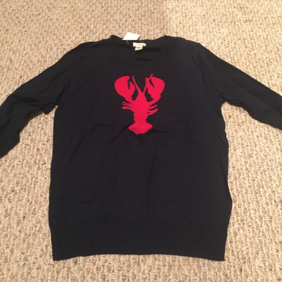 J Crew Lobster Sweater