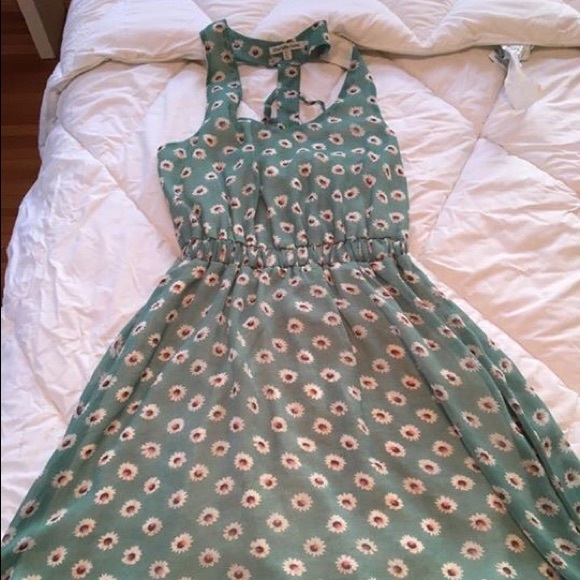Sun dress!! Super cute. Worn once, too big. - Picture 1 of 2