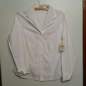 COLDWATERCREEK white button down top