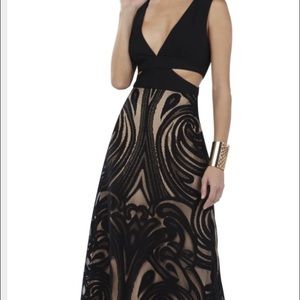 BCBG full length formal dress size 0