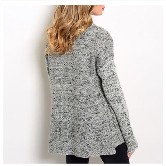 Loose Knit Open Cardigan M, L - Picture 2 of 3