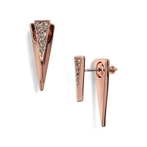 Rebecca Minkoff Triangle Drop Earring