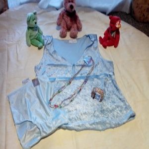 2pc Baby Doll Nite  Shirt and Panty Set (NWOT)