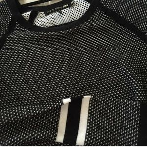 RAG & BONE - /Jean black and white sweater