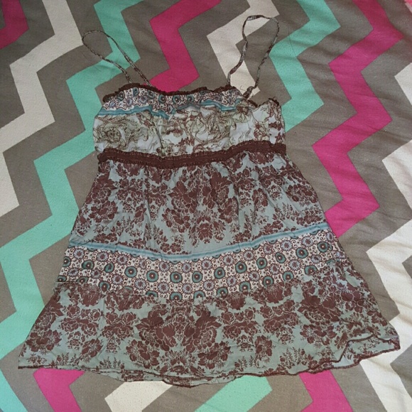 Patterned tank top