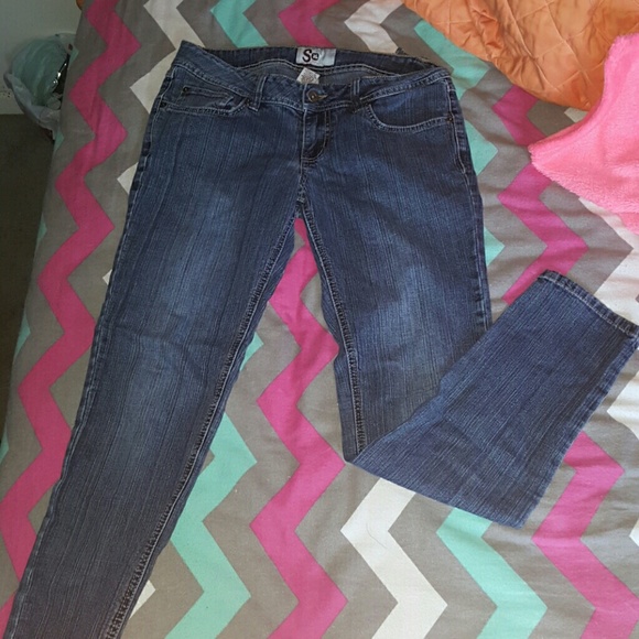 SO brand skinny jeans