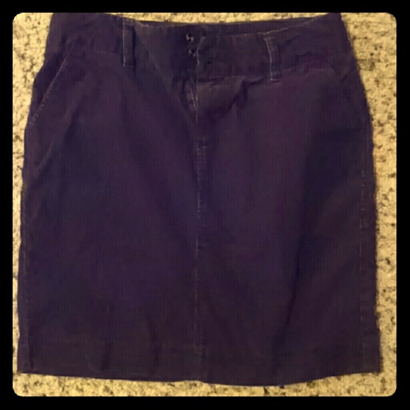 Corduroy Skirt