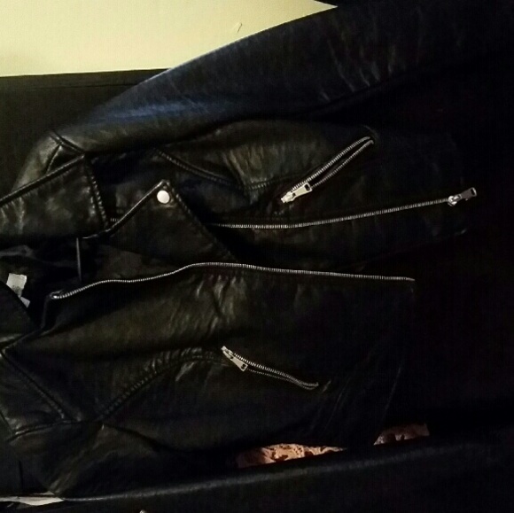 Charlotte Russe Faux Leather Jacket