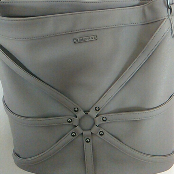 Gray Crossbody/ Shoulder Bag