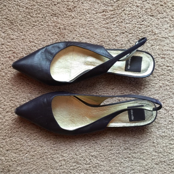 DOLCE VITA Plum pointed kitten heels - Picture 1 of 4