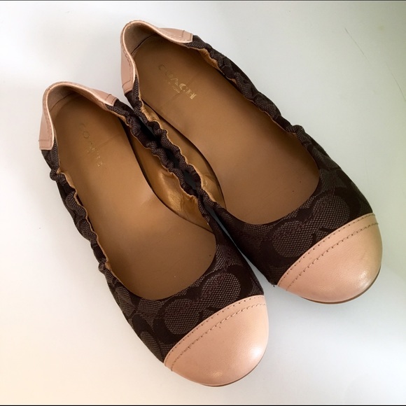 EUC Coach Logo Flats