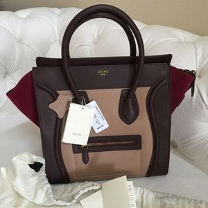 Gorgeous Never used Celine multicolor handbag tote