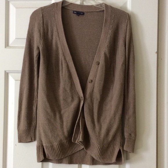 Brown Gap cardigan