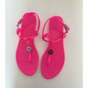 Coach Pansy Jelly Sandal