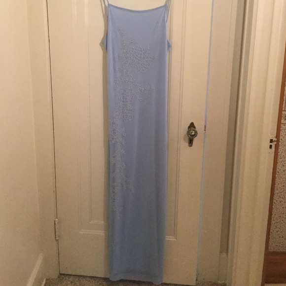 Light blue vintage dress - Picture 1 of 4