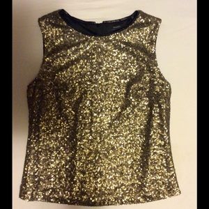 Gorgeous sequined top.