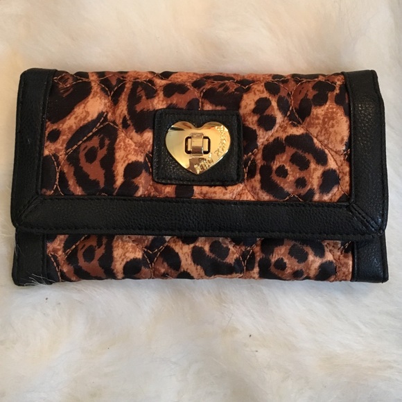Betsey Johnson Cheetah Wallet